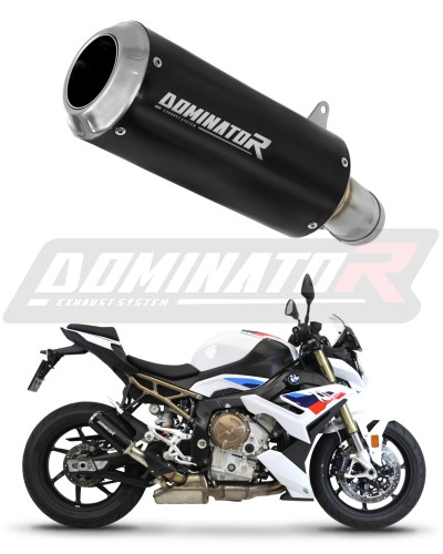 BMW S1000R 2021 -2022  motorcycle Exhaust Muffler Auspuff Sportauspuff Silencer Echappement Silencieux Scarico Scarichi Escape Wydech Tłumik GP BLACK  Dominator x