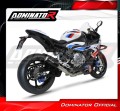 BMW M1000RR 2020 -2024 Full  Exhaust System  Muffler Auspuff Sportauspuff Silencer Echappement Silencieux Scarico Scarichi Escape Collector Manifold Wydech Tłumik  GP BLACK DOMINATOR 2