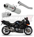 GSXF 600 Exhaust SUZUKI Homologated EC Type approval  Street legal Approval Certificate Muffler Auspuff Sportauspuff Silencer Echappement Silencieux Scarico Scarichi Escape Wydech Tłumik ST 1998 - 2006 Dominator x
