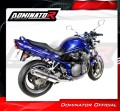 GSF 600 BANDIT Exhaust SUZUKI Homologated EC Type approval  Street legal Approval Certificate Muffler Auspuff Sportauspuff Silencer Echappement Silencieux Scarico Scarichi Escape Wydech Tłumik ROUND 2000 - 2004 Dominator 2