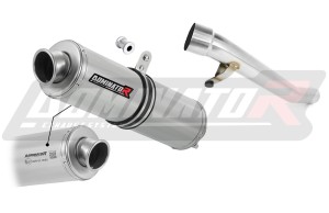 GSF 1200 BANDIT EU Approved Exhaust Silencer ROUND 1996 - 2000
