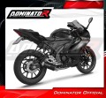 kompletny układ wydechowy z tłumikiem DOMINATOR Full System OV G2 CZARNY pasujący do motocykla Yamaha YZF R125 2019 - 2020 4