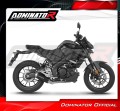complete exhaust system with muffler DOMINATOR Full System OV G2 BLACK fits to Yamaha MT 125 2021  2024 5