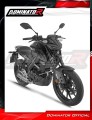kompletny układ wydechowy z tłumikiem DOMINATOR Full System Tytanowy HP8 pasujący do motocykla Yamaha MT 125 2021 - 2024 6