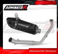 complete exhaust system with muffler DOMINATOR Full System HP8 BLACK fits to Yamaha MT 125 2021  2024 3