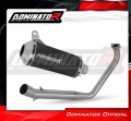 complete exhaust system with muffler DOMINATOR Full System OV G2 BLACK fits to Yamaha MT 125 2020  3