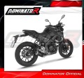 kompletny układ wydechowy z tłumikiem DOMINATOR Full System OV G2 CZARNY pasujący do motocykla Yamaha MT 125 2024 - 2026 4