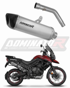 Triumph Tiger 800 XCA 2018 - 2020 Exhaust Silencer Muffler Titanium HP6 + dB killer