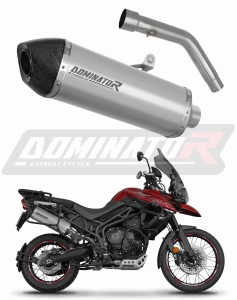 Triumph Tiger 800 XCA 2018 - 2020 Exhaust Silencer Muffler Titanium HP7 + dB killer