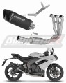exhaust muffler DOMINATOR HP6 BLACK fits to Triumph Daytona 660 2024  2026