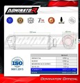 wydech tłumik DOMINATOR S6 CZARNY pasujący do motocykla Triumph Daytona 660 2024 - 2026 7