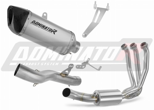 complete exhaust system with muffler DOMINATOR Full System titanium HP6 fits to CF MOTO 675 NK 2024  2026