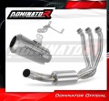 kompletny układ wydechowy z tłumikiem DOMINATOR Full System GPS pasujący do motocykla CF MOTO 675 NK 2024 - 2026 2
