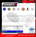 kompletny układ wydechowy z tłumikiem DOMINATOR Full System GP3 pasujący do motocykla CF MOTO 675 NK 2024 - 2026 3