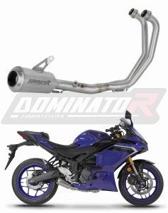 Yamaha YZF-R3 2025 - 2026 Full Exhaust System Collector Silencer GPS + dB killer