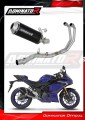 kompletny układ wydechowy z tłumikiem DOMINATOR Full System OV G2 CZARNY pasujący do motocykla Yamaha YZF-R3 2025 - 2026 2