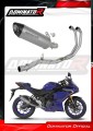 complete exhaust system with muffler DOMINATOR Full System titanium HP8 fits to Yamaha YZFR3 2019  2024 2