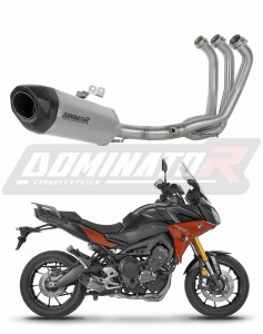 Yamaha MT 09 Tracer 900 / GT 2015 - 2020 Full Exhaust System Collector Silencer Titanium HP5 + dB killer