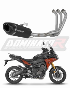 Yamaha MT 09 Tracer 900 / GT 2015 - 2020 Full Exhaust System Collector Silencer HP5 BLACK + dB killer