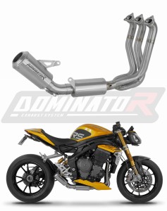 Triumph Speed Triple 1200 RS / RR 2021 - 2024 Full system Kolektor wydech tłumik GPS + dB killer