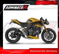 complete exhaust system with muffler DOMINATOR Full System GPF BLACK fits to Triumph Speed Triple 1200 RS / RR 2021  2024 5