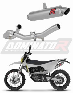 Husqvarna 701 Enduro 2026 Full Exhaust System Collector Silencer GPF + dB killer