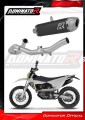 kompletny układ wydechowy z tłumikiem DOMINATOR Full System S6 CZARNY pasujący do motocykla Husqvarna 701 Enduro 2026  2