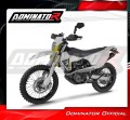 kompletny układ wydechowy z tłumikiem DOMINATOR Full System GPF CZARNY pasujący do motocykla Husqvarna 701 Enduro 2026  6