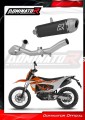 kompletny układ wydechowy z tłumikiem DOMINATOR Full System S6 CZARNY pasujący do motocykla KTM 690 SMC-R 2026  2