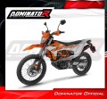 complete exhaust system with muffler DOMINATOR Full System GPF BLACK fits to KTM 690 SMCR 2026  6
