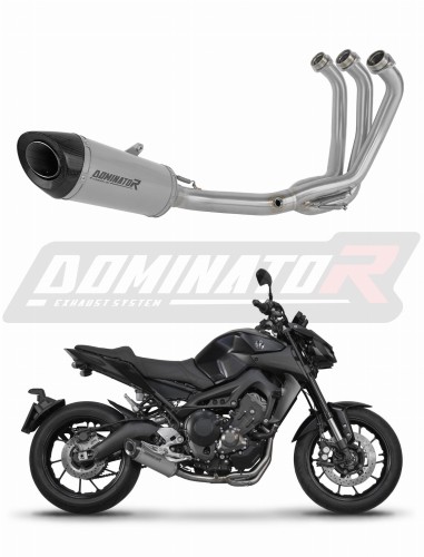 kompletny układ wydechowy z tłumikiem DOMINATOR Full System Tytanowy HP8 pasujący do motocykla Yamaha MT-09 2017 - 2020 4