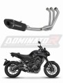complete exhaust system with muffler DOMINATOR Full System HP8 BLACK fits to Yamaha MT09 2017  2020 4