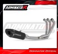 complete exhaust system with muffler DOMINATOR Full System HP8 BLACK fits to Yamaha MT09 2017  2020 6