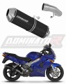 exhaust muffler DOMINATOR OVR BLACK fits to Honda VFR 800 Fi 1998  2001