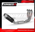 complete exhaust system with muffler DOMINATOR Full System S3 BLACK fits to Triumph Speed Triple 1200 RS / RR 2021  2024 3