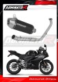 complete exhaust system with muffler DOMINATOR Full System S3 BLACK fits to Yamaha YZF R125 2024  2026 2