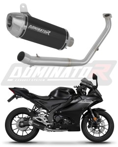 Yamaha YZF R125 2021 - 2024 (Euro 5) Full system Kolektor wydech tłumik S3 BLACK + dB killer