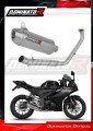 complete exhaust system with muffler DOMINATOR Full System S3 fits to Yamaha YZF R125 2021  2024 2