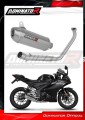 complete exhaust system with muffler DOMINATOR Full System S3 fits to Yamaha YZF R125 2019  2020 2