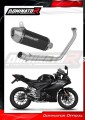 kompletny układ wydechowy z tłumikiem DOMINATOR Full System S3 CZARNY pasujący do motocykla Yamaha YZF R125 2019 - 2020 2