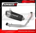 kompletny układ wydechowy z tłumikiem DOMINATOR Full System S3 CZARNY pasujący do motocykla Yamaha MT 125 2021 - 2024 3