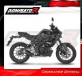 kompletny układ wydechowy z tłumikiem DOMINATOR Full System S3 CZARNY pasujący do motocykla Yamaha MT 125 2021 - 2024 5