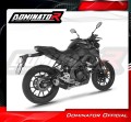 kompletny układ wydechowy z tłumikiem DOMINATOR Full System S3 CZARNY pasujący do motocykla Yamaha MT 125 2020  4