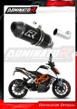 exhaust muffler DOMINATOR HP3 BLACK fits to KTM 390 Duke 2017  2020 2