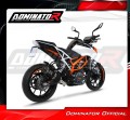 exhaust muffler DOMINATOR HP3 BLACK fits to KTM 390 Duke 2017  2020 4