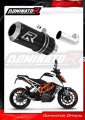 wydech tłumik DOMINATOR GP CZARNY pasujący do motocykla KTM 390 Duke 2017 - 2020 2