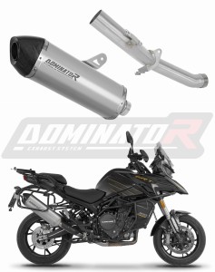 QJMOTOR SRT 900 S / SX 2025 - 2026 wydech tłumik tytanowy HP7 + dB killer