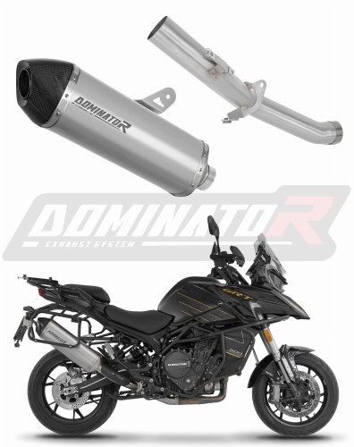 wydech tłumik DOMINATOR Tytanowy HP7 pasujący do motocykla QJMOTOR SRT 900 S / SX 2025 - 2026