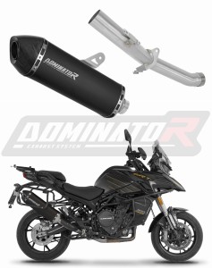QJMOTOR SRT 900 S / SX 2025 - 2026 wydech tłumik HP7 BLACK + dB killer