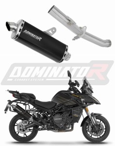 QJMOTOR SRT 900 S / SX 2025 - 2026 wydech tłumik P7 BLACK + dB killer